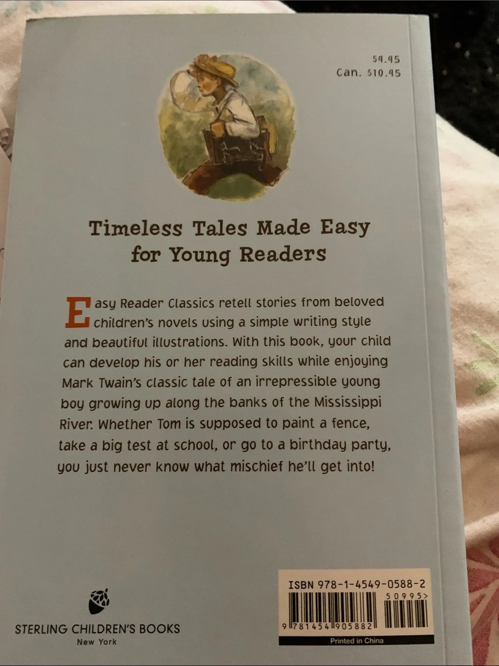 The Adventures of Tom Sawyer - Easy Reader Classic (Brown, Green, Blue)